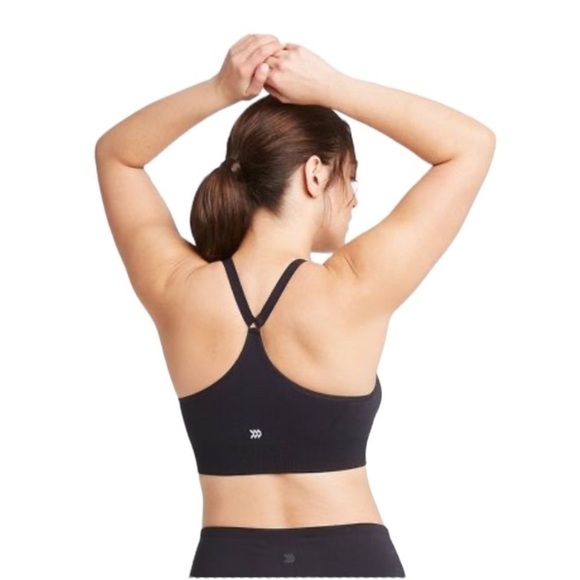 2 Pair of All In Motion Women's Medium Support Seamless Cami Sports Bra - Picture 3 of 6